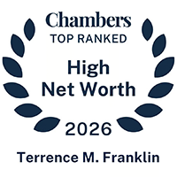 Chambers TOP RANKED High Net Worth 2026 Terrence M. Franklin