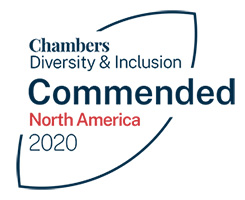 Chambers Diversity & Inclusion | Commended | North America 2020