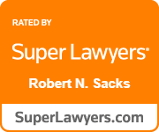 Rated By Super Lawyers | Robert N Sacks | SuperLawyers.com