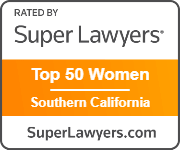 Rated by Super Lawyers | Top 50 Women | Southern California | SuperLawyers.com