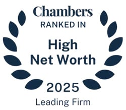 Chambers Ranked in High Net Worth 2025 | Leading Firm