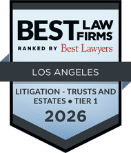 Best Law Firms | Best Lawyers | Los Angeles | Litigation - Trust And Estates | Tier 1 | 2026